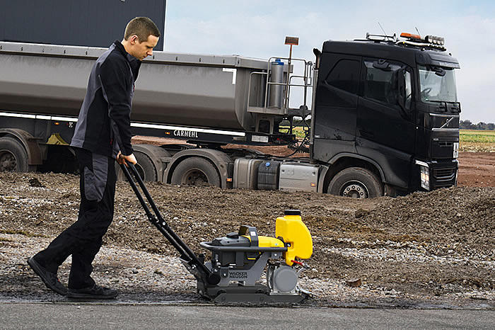 Vibroplate batteri framovergående vekt < 150 kg